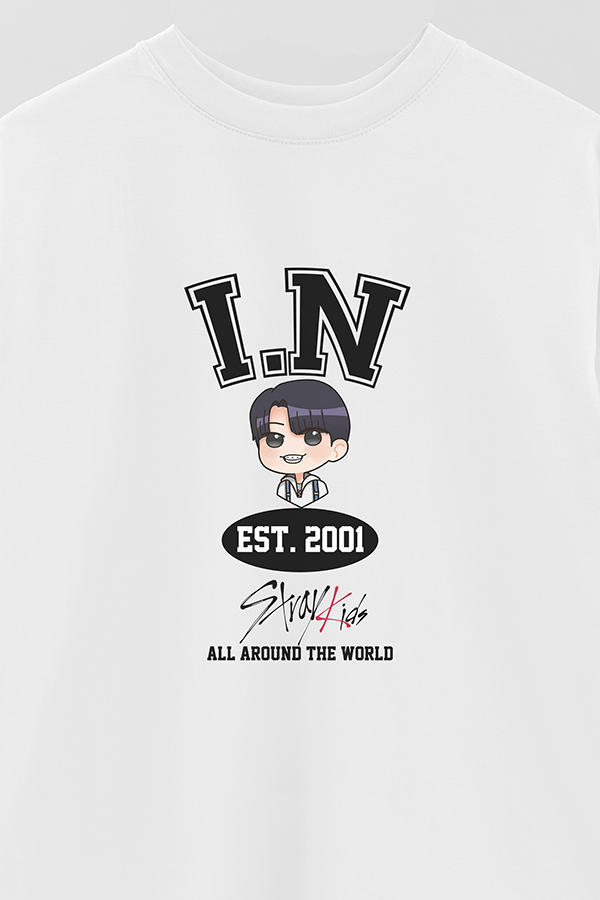 REMERA OVER ESTAMPADA SKZ VST I.N