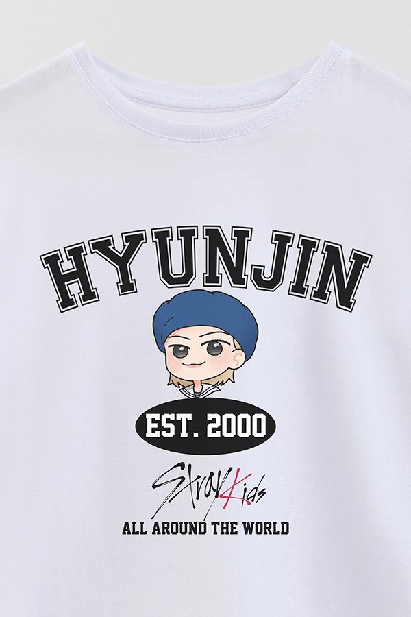 REMERA KID OVERSIZE SKZ VST HYUNJIN