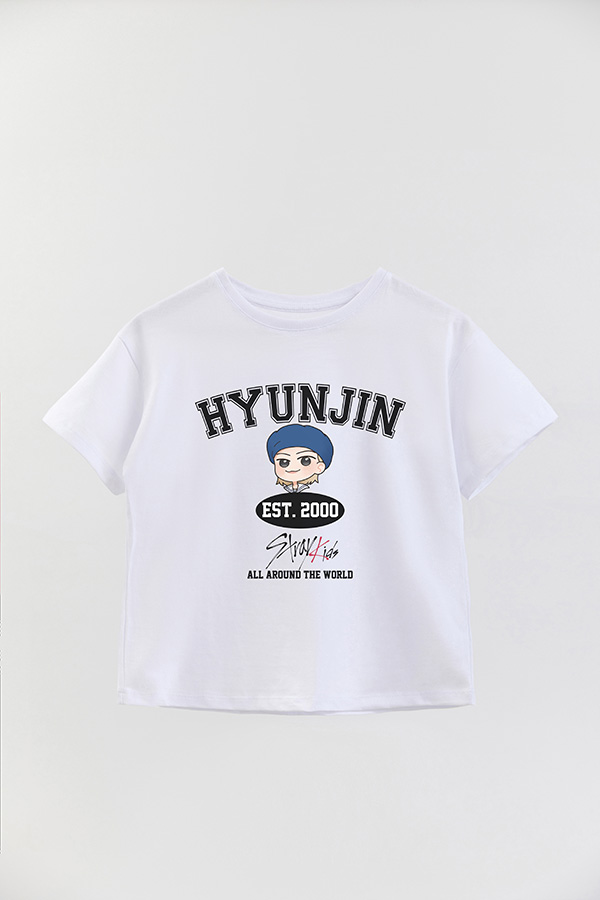 REMERA KID OVERSIZE SKZ VST HYUNJIN