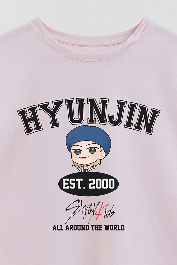 REMERA KID OVERSIZE SKZ VST HYUNJIN