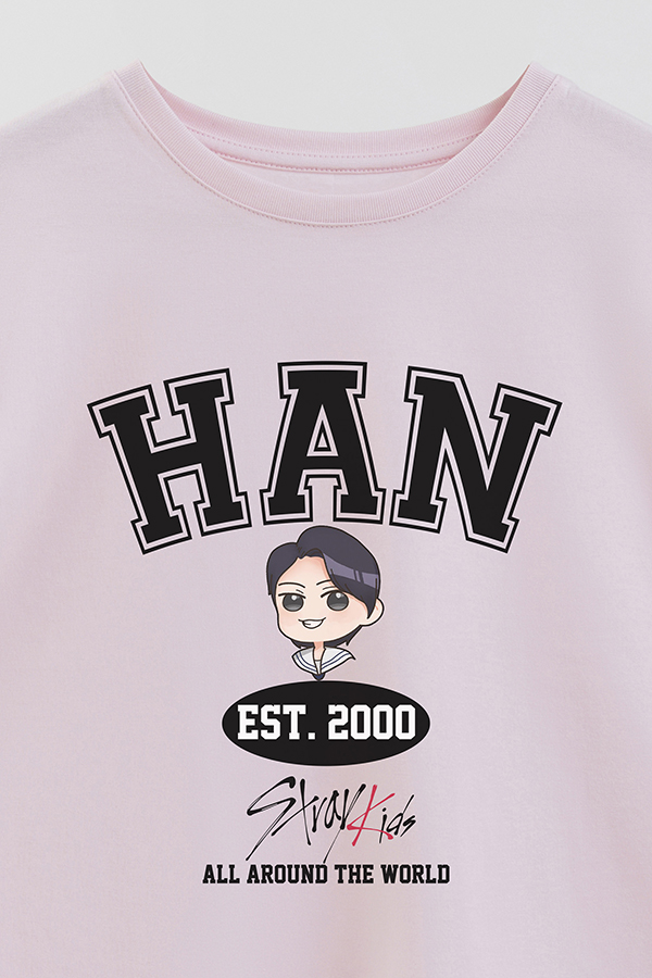 REMERA KID OVERSIZE SKZ VST HAN