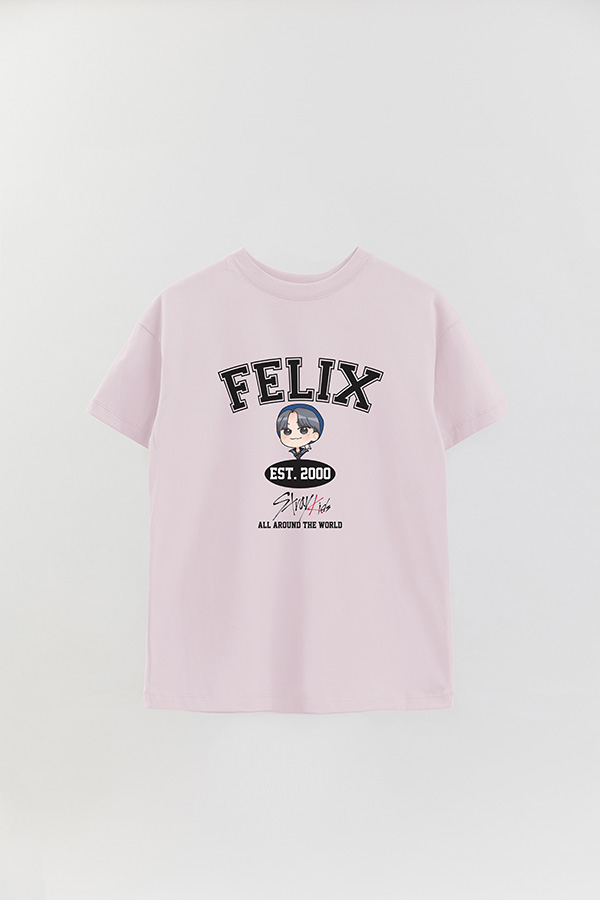 REMERA OVER ESTAMPADA SKZ VST FELIX
