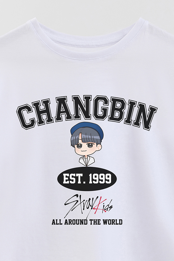 REMERA KID OVERSIZE SKZ VST CHANGBIN