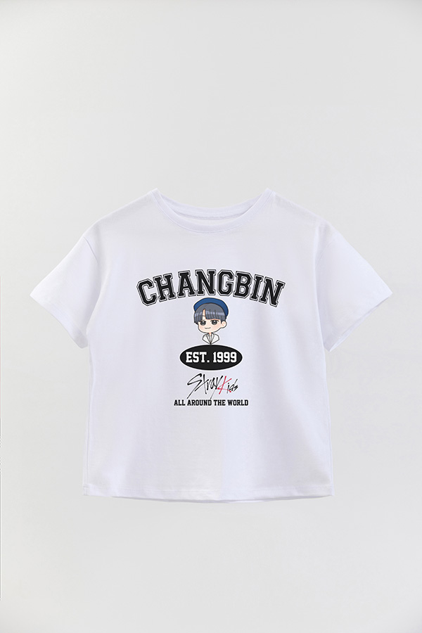 REMERA KID OVERSIZE SKZ VST CHANGBIN