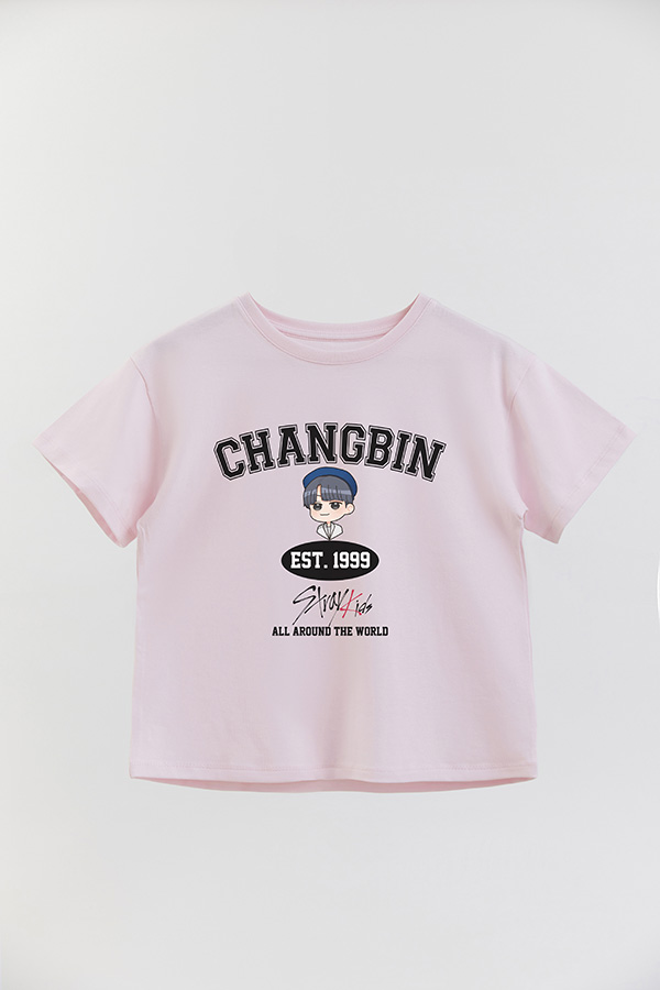 REMERA KID OVERSIZE SKZ VST CHANGBIN