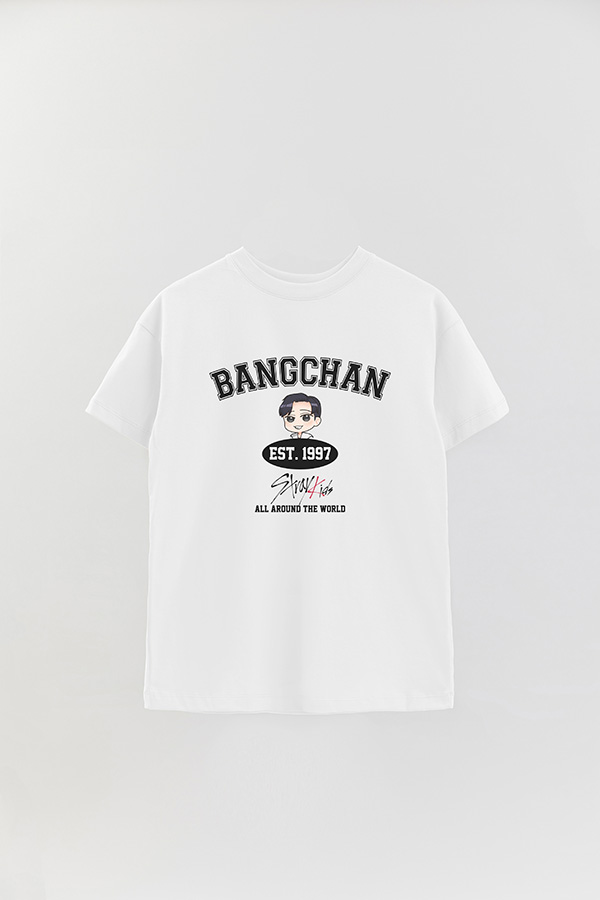 REMERA OVER ESTAMPADA SKZ VST BANGCHAN