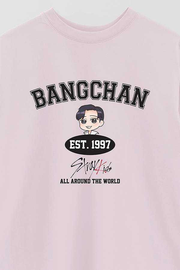 REMERA OVER ESTAMPADA SKZ VST BANGCHAN