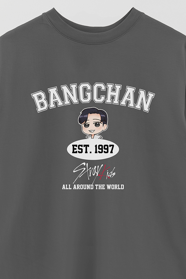 REMERA OVER ESTAMPADA SKZ VST BANGCHAN