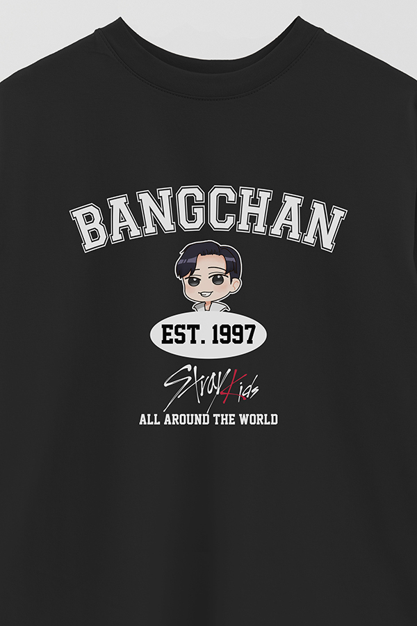 REMERA OVER ESTAMPADA SKZ VST BANGCHAN