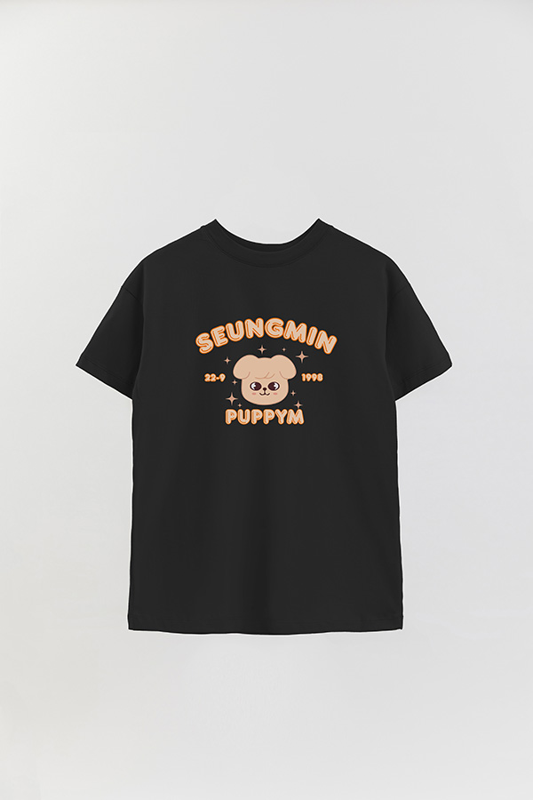 REMERA OVER ESTAMPADA SKZOO6 SEUNGMIN