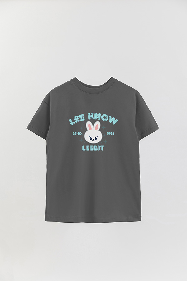 REMERA OVER ESTAMPADA SKZOO6 LEE KNOW