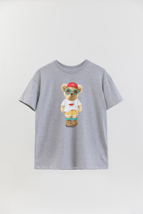 REMERA OVER ESTAMPADA UNISEX TEDDY WATERMELON