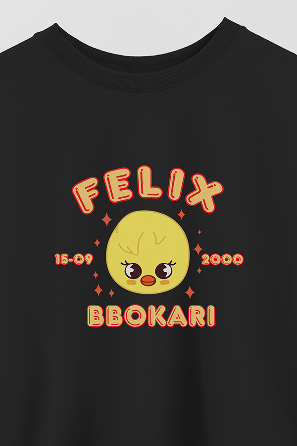 REMERA CROP ESTAMPADA SKZOO6 FELIX