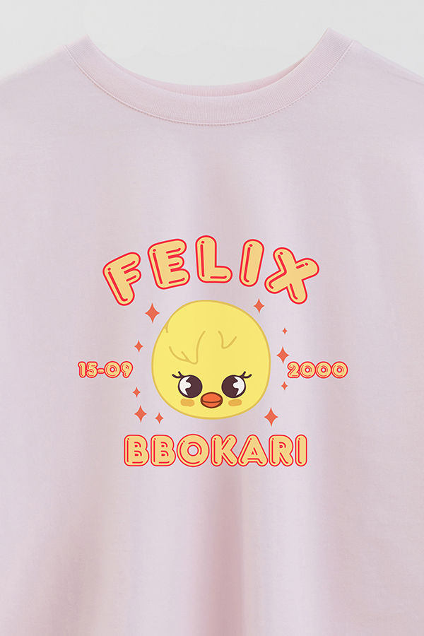 REMERA CROP ESTAMPADA SKZOO6 FELIX