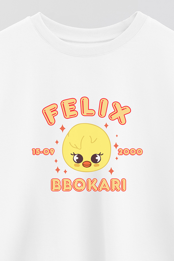REMERA CROP ESTAMPADA SKZOO6 FELIX
