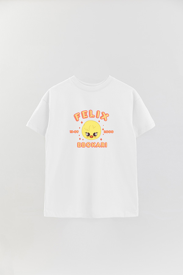 REMERA OVER ESTAMPADA SKZOO6 FELIX