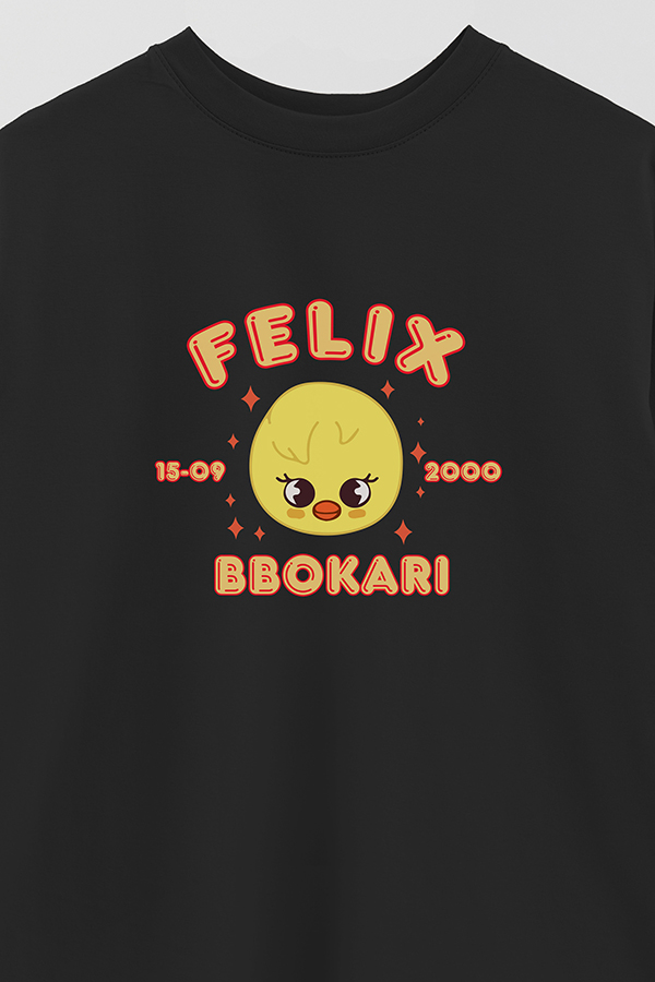 REMERA OVER ESTAMPADA SKZOO6 FELIX