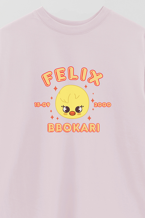 REMERA OVER ESTAMPADA SKZOO6 FELIX