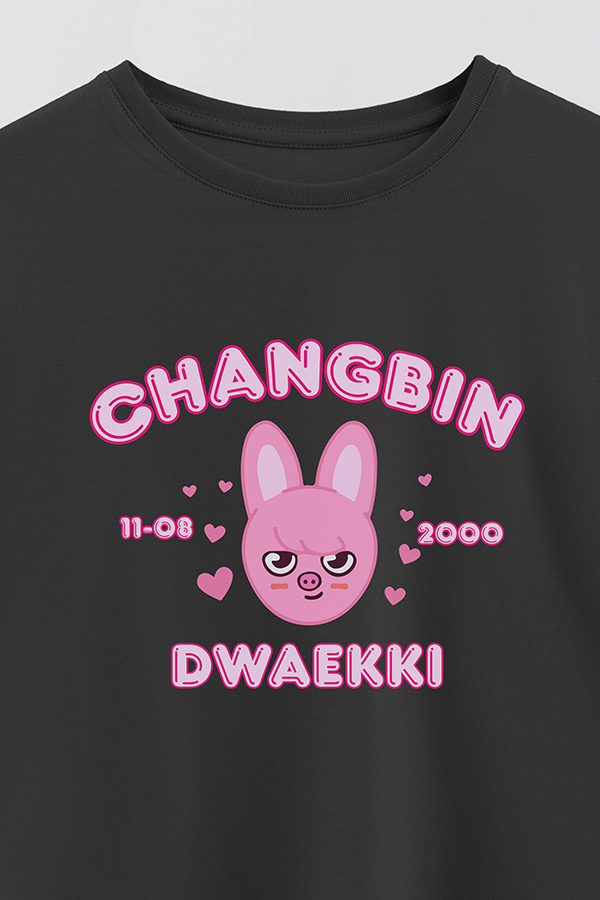 REMERA KID OVERSIZE SKZOO6 CHANGBIN