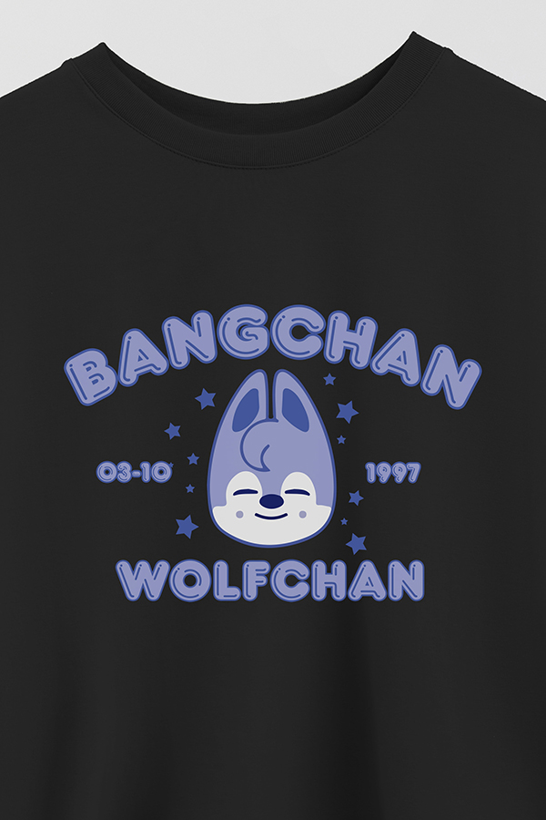 REMERA CROP ESTAMPADA SKZOO6 BANGCHAN