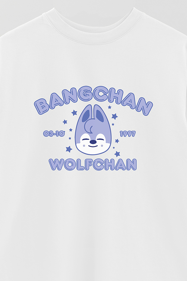 REMERA OVER ESTAMPADA SKZOO6 BANGCHAN