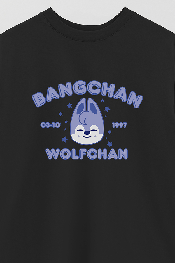 REMERA OVER ESTAMPADA SKZOO6 BANGCHAN