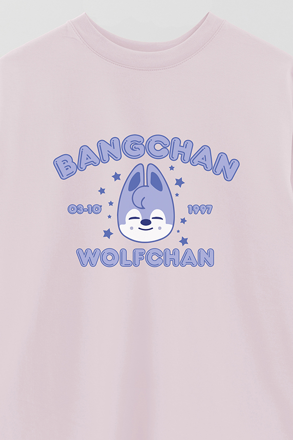 REMERA OVER ESTAMPADA SKZOO6 BANGCHAN