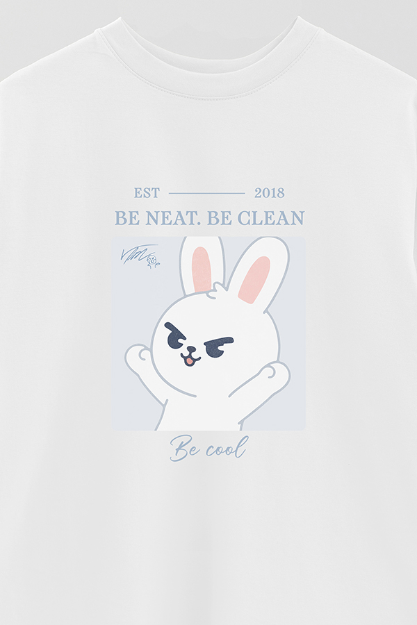 REMERA OVER ESTAMPADA SKZOO4 LEE KNOW