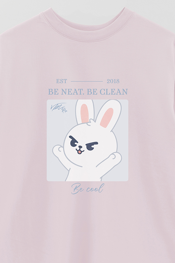 REMERA OVER ESTAMPADA SKZOO4 LEE KNOW