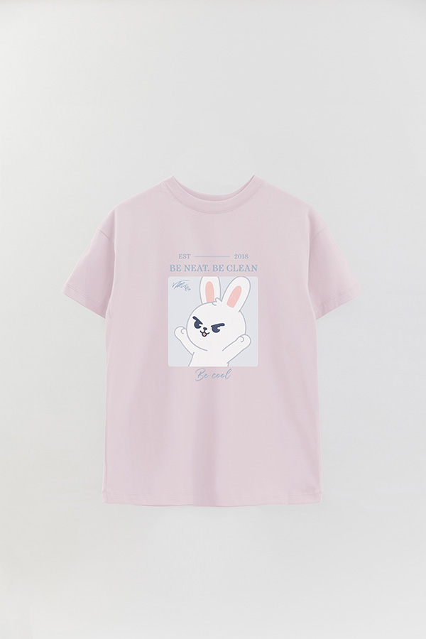 REMERA OVER ESTAMPADA SKZOO4 LEE KNOW