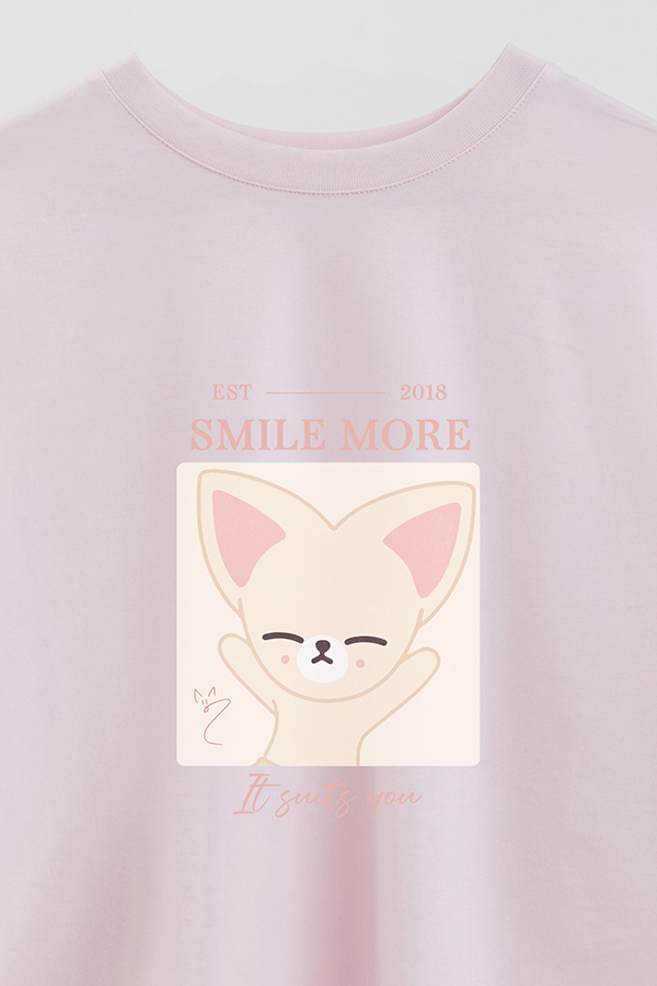 REMERA CROP ESTAMPADA SKZOO4 I.N