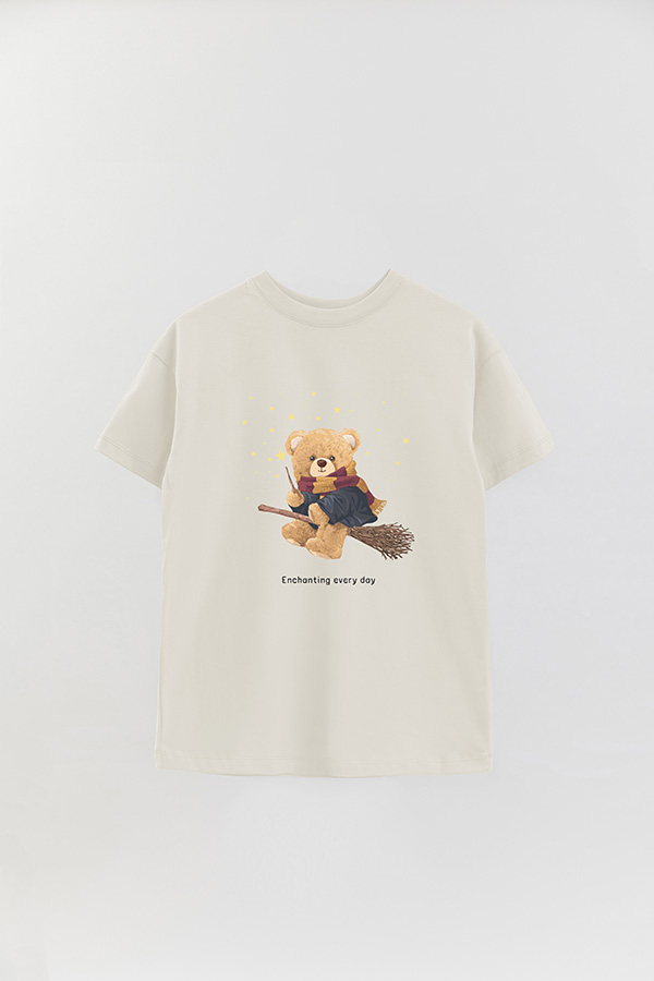 REMERA OVER ESTAMPADA UNISEX TEDDY HARRY