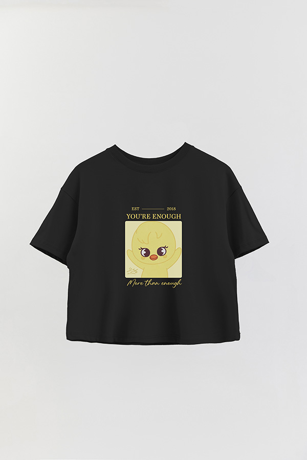 REMERA CROP ESTAMPADA SKZOO4 FELIX
