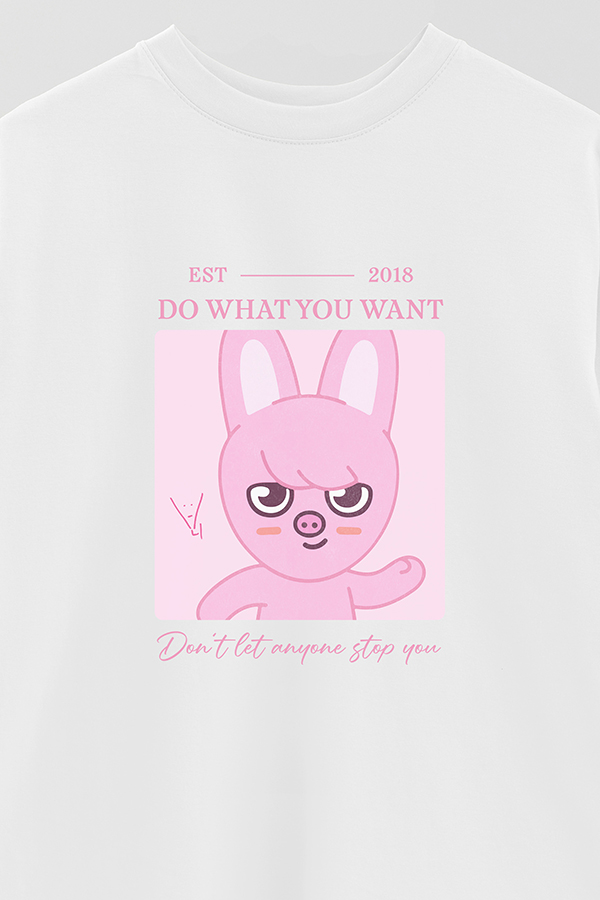 REMERA OVER ESTAMPADA SKZOO4 CHANGBIN