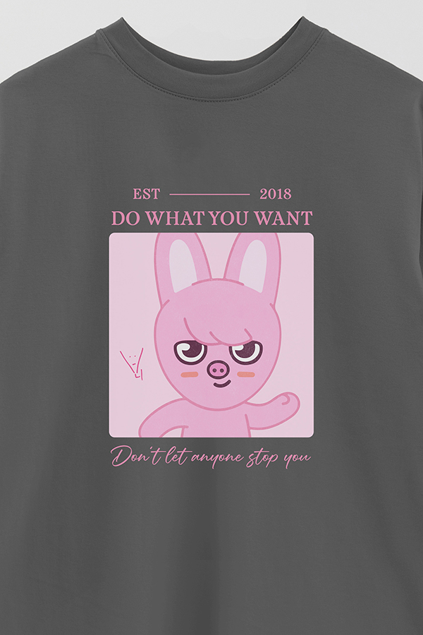 REMERA OVER ESTAMPADA SKZOO4 CHANGBIN