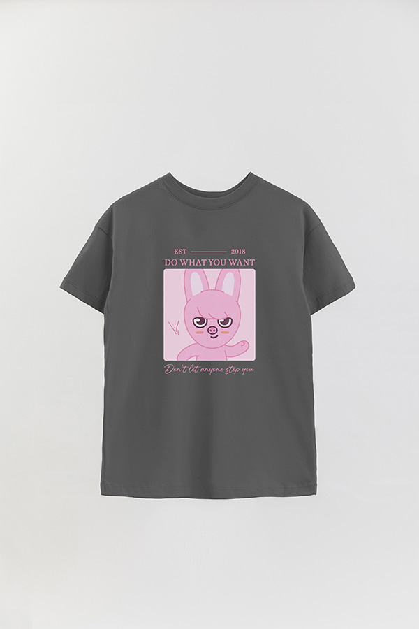 REMERA OVER ESTAMPADA SKZOO4 CHANGBIN