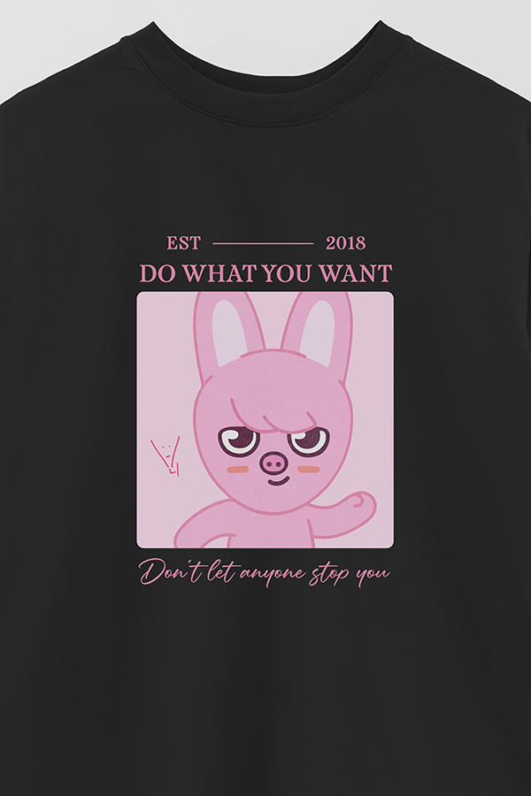 REMERA OVER ESTAMPADA SKZOO4 CHANGBIN