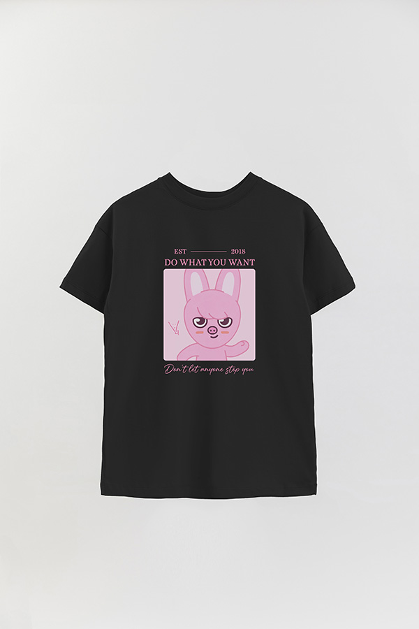 REMERA OVER ESTAMPADA SKZOO4 CHANGBIN