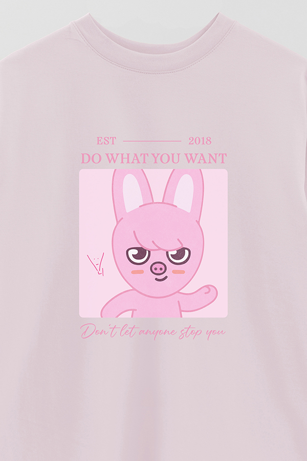 REMERA OVER ESTAMPADA SKZOO4 CHANGBIN