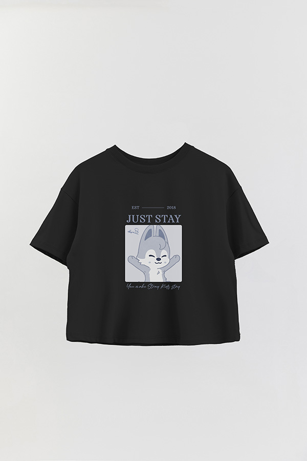 REMERA CROP ESTAMPADA SKZOO4 BANGCHAN