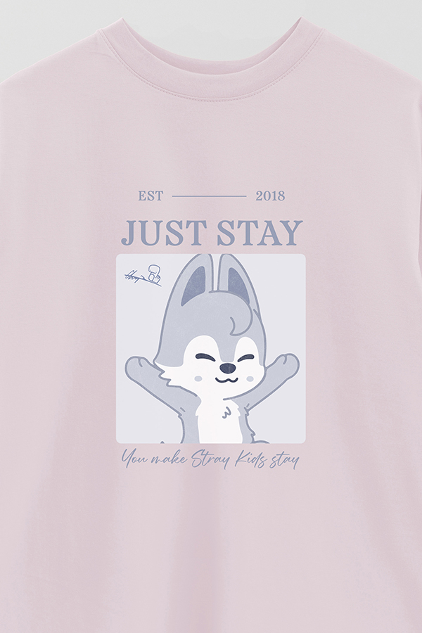 REMERA OVER ESTAMPADA SKZOO4 BANGCHAN