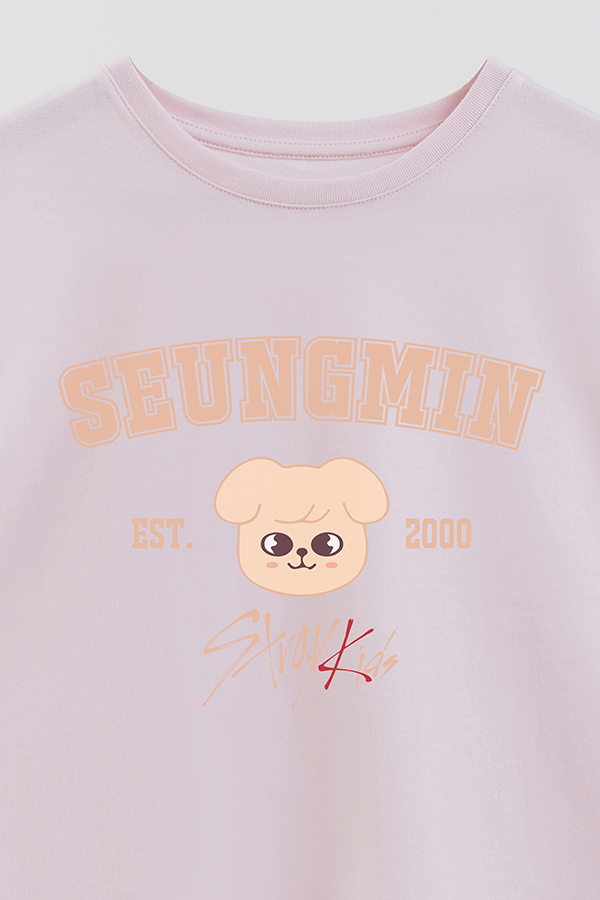 REMERA KID OVERSIZE SKZOO3 SEUNGMIN