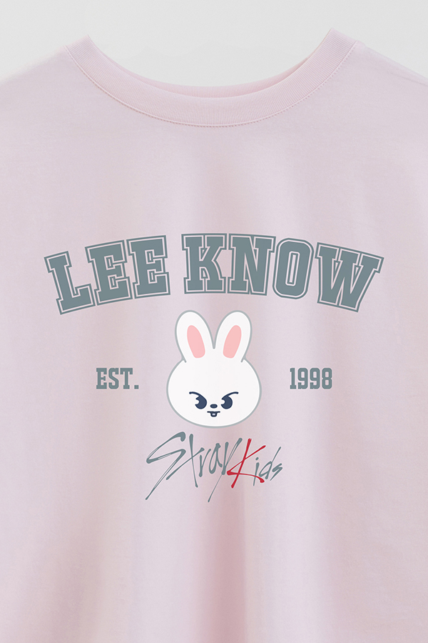 REMERA CROP ESTAMPADA SKZOO3 LEE KNOW