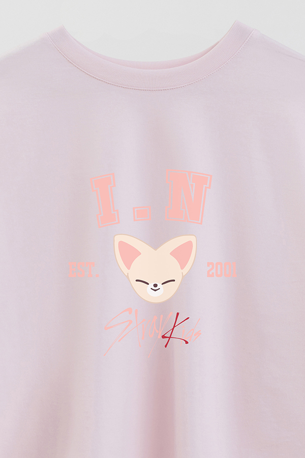 REMERA CROP ESTAMPADA SKZOO3 I.N
