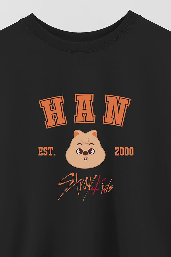 REMERA CROP ESTAMPADA SKZOO3 HAN