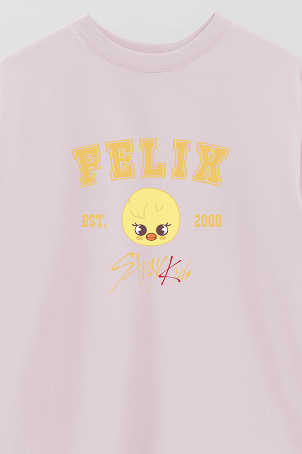 REMERA OVER ESTAMPADA SKZOO3 FELIX
