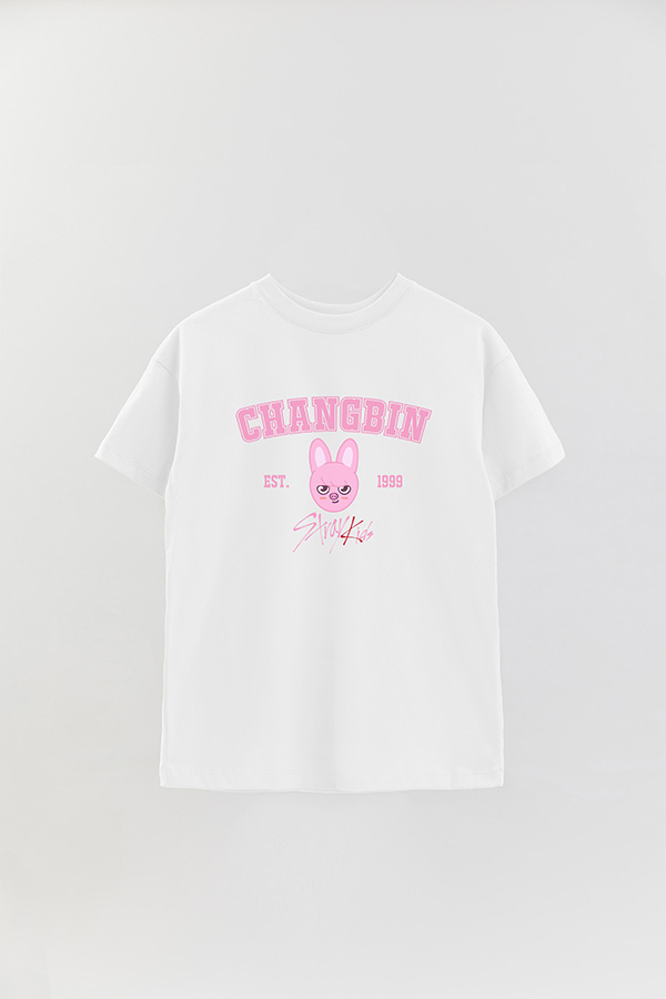 REMERA OVER ESTAMPADA SKZOO3 CHANGBIN
