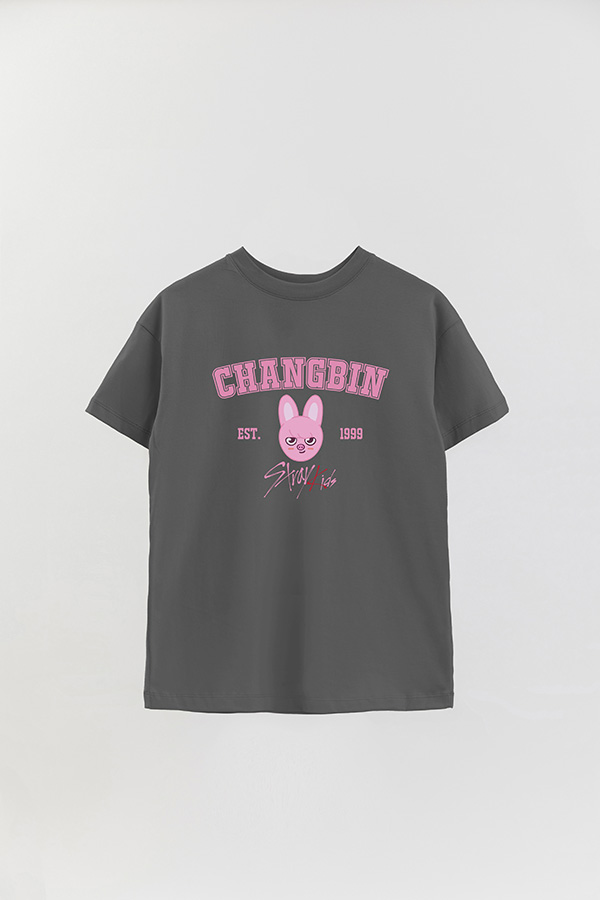 REMERA OVER ESTAMPADA SKZOO3 CHANGBIN