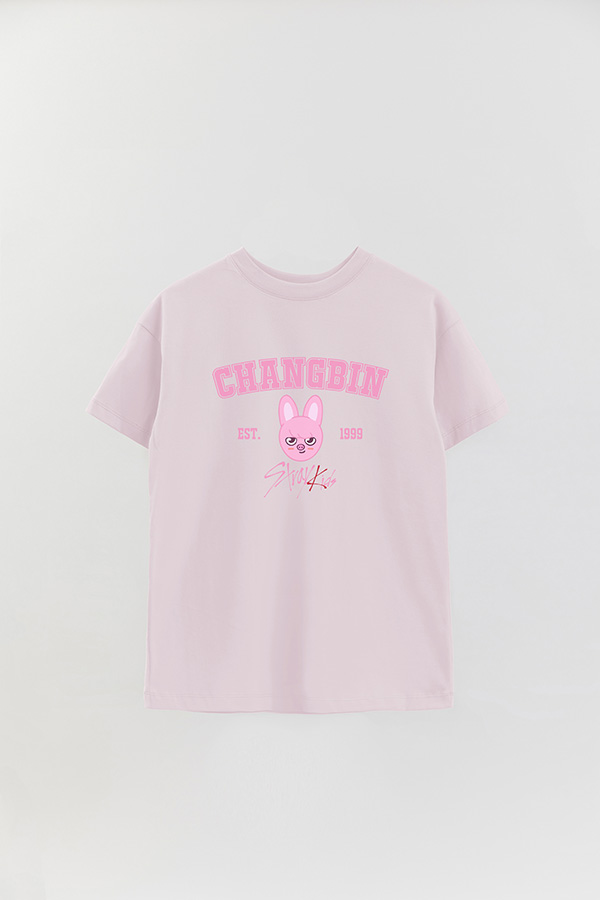 REMERA OVER ESTAMPADA SKZOO3 CHANGBIN