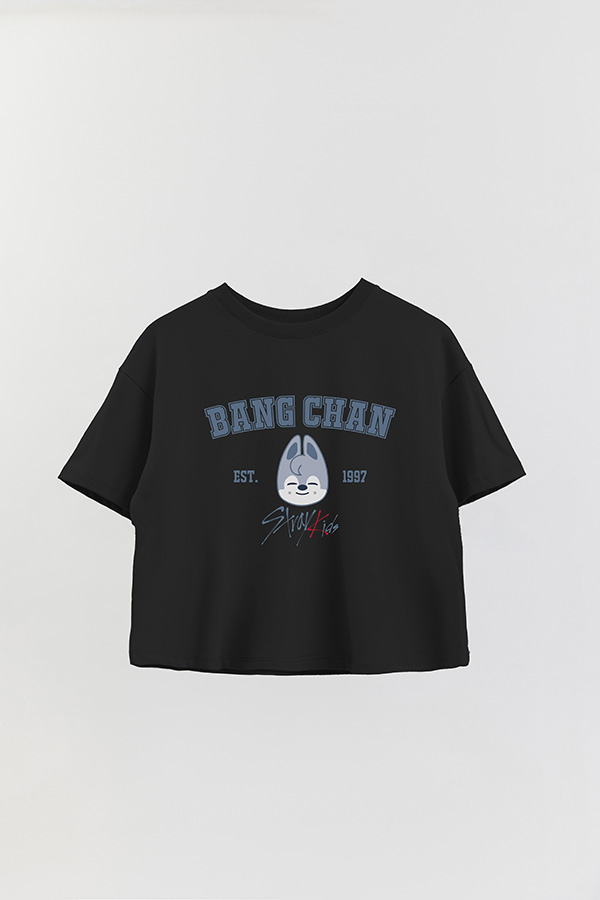 REMERA CROP ESTAMPADA SKZOO3 BANGCHAN